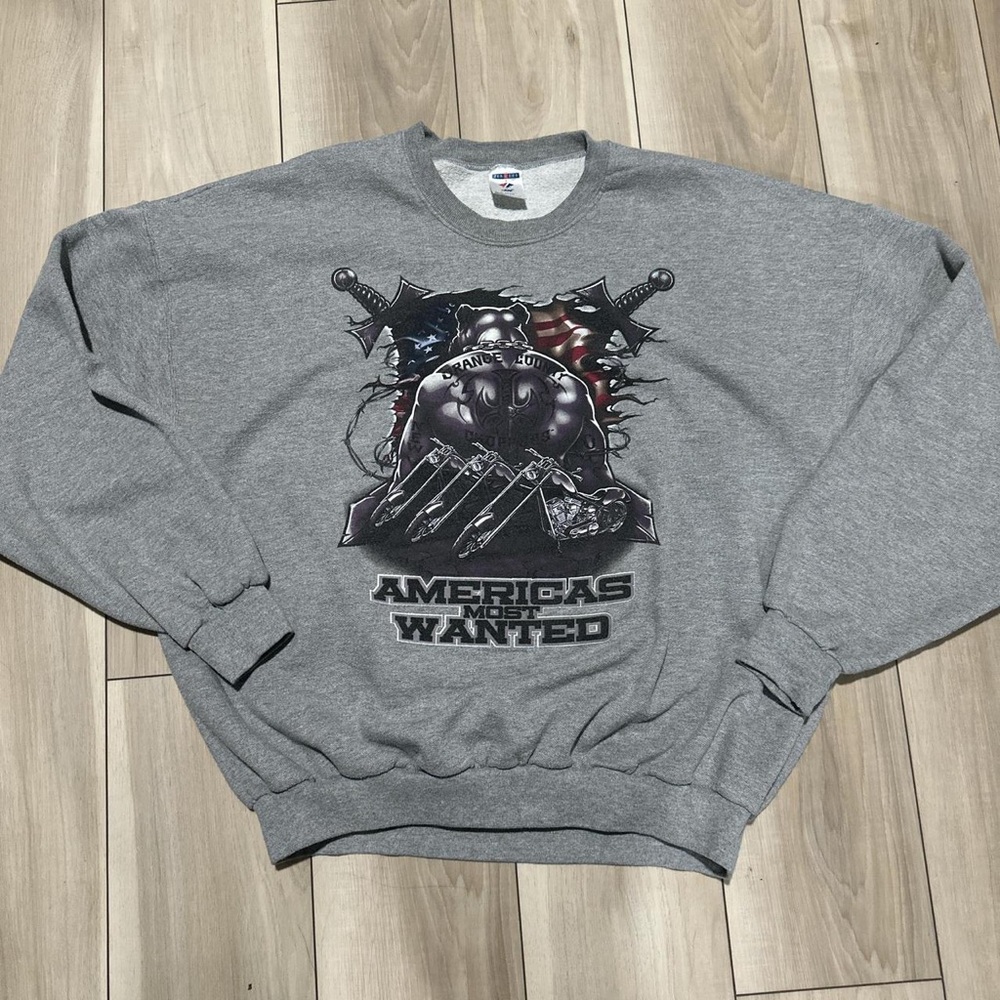 American Vintage Men's Grey Sweatshirt